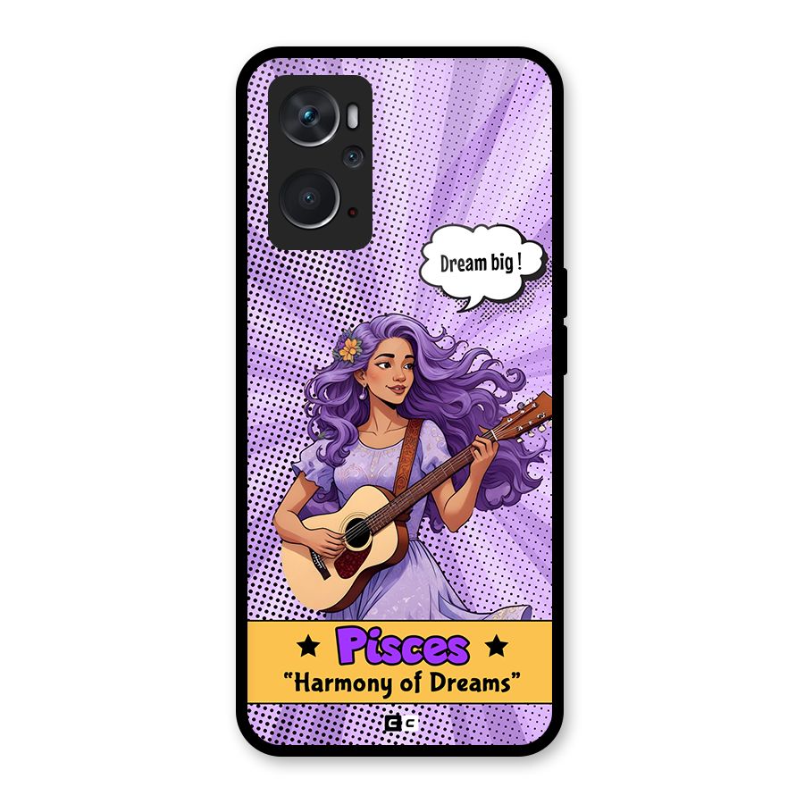Pisces Dreams Glass Back Case for Oppo K10 4G