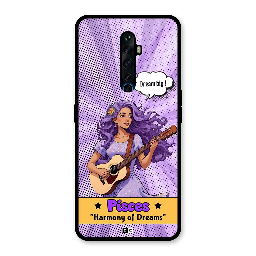 Pisces Dreams Glass Back Case for Oppo Reno2 Z