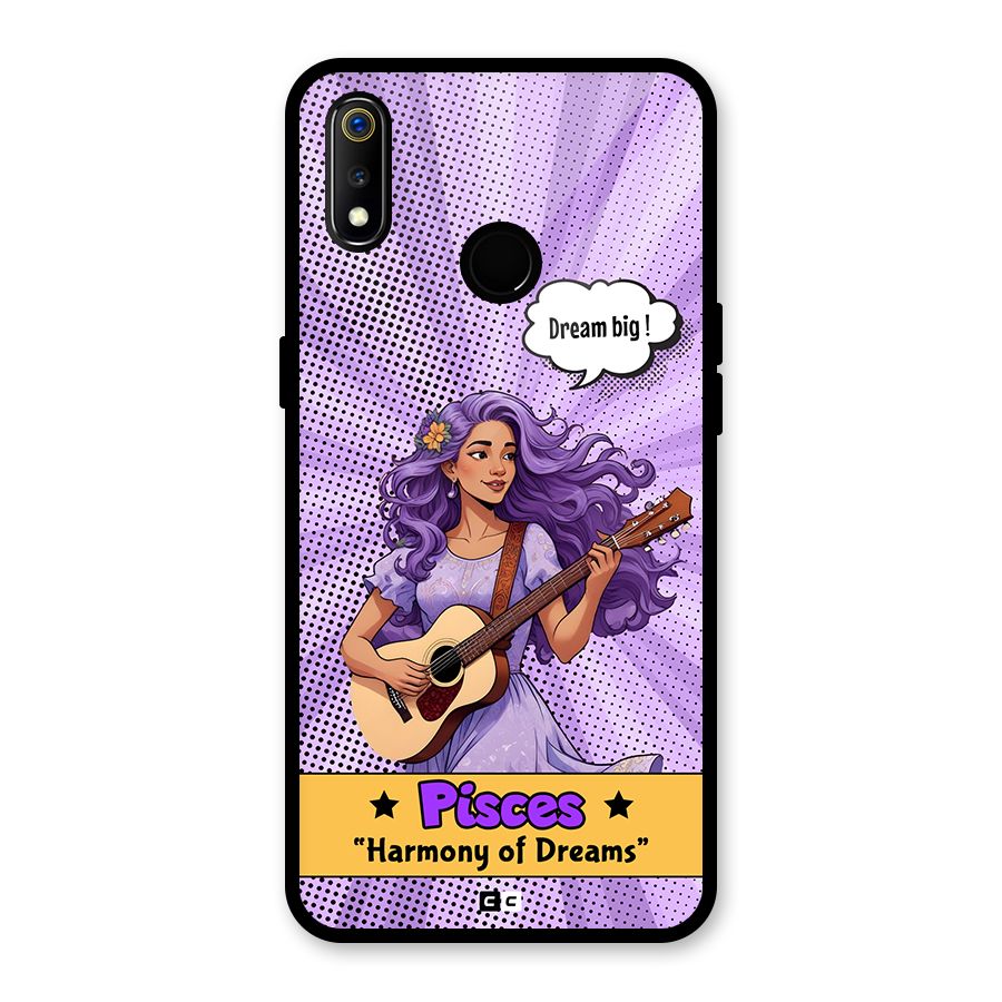 Pisces Dreams Glass Back Case for Realme 3
