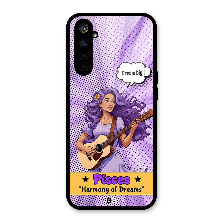 Pisces Dreams Glass Back Case for Realme 6