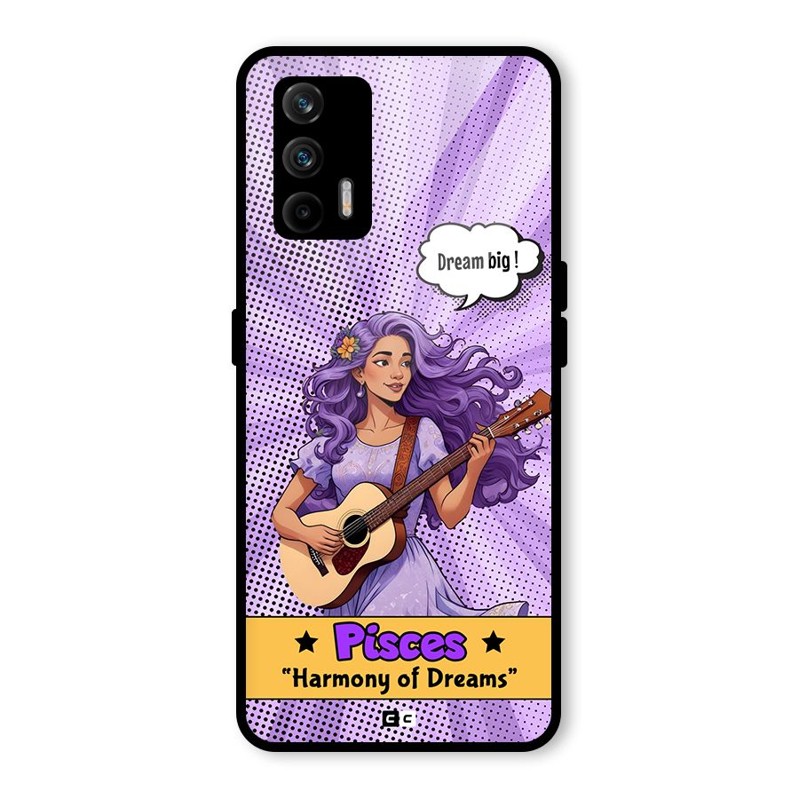 Pisces Dreams Glass Back Case for Realme X7 Max