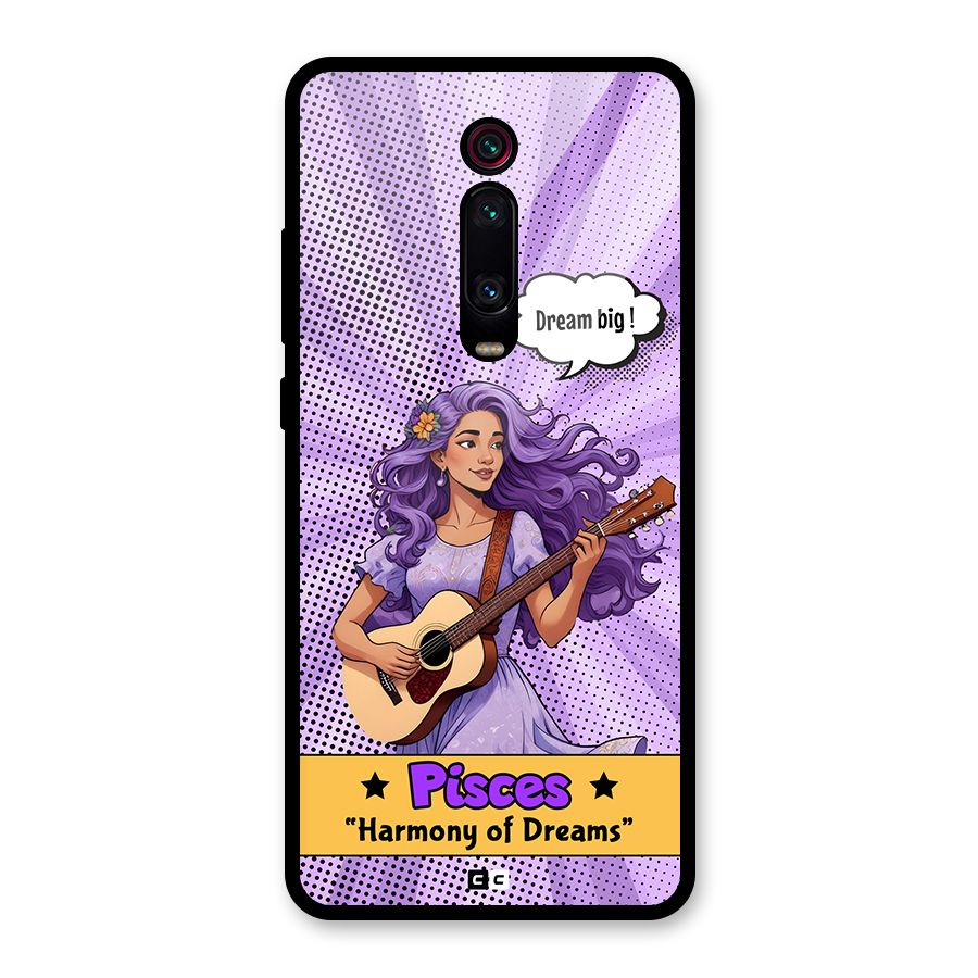 Pisces Dreams Glass Back Case for Redmi K20