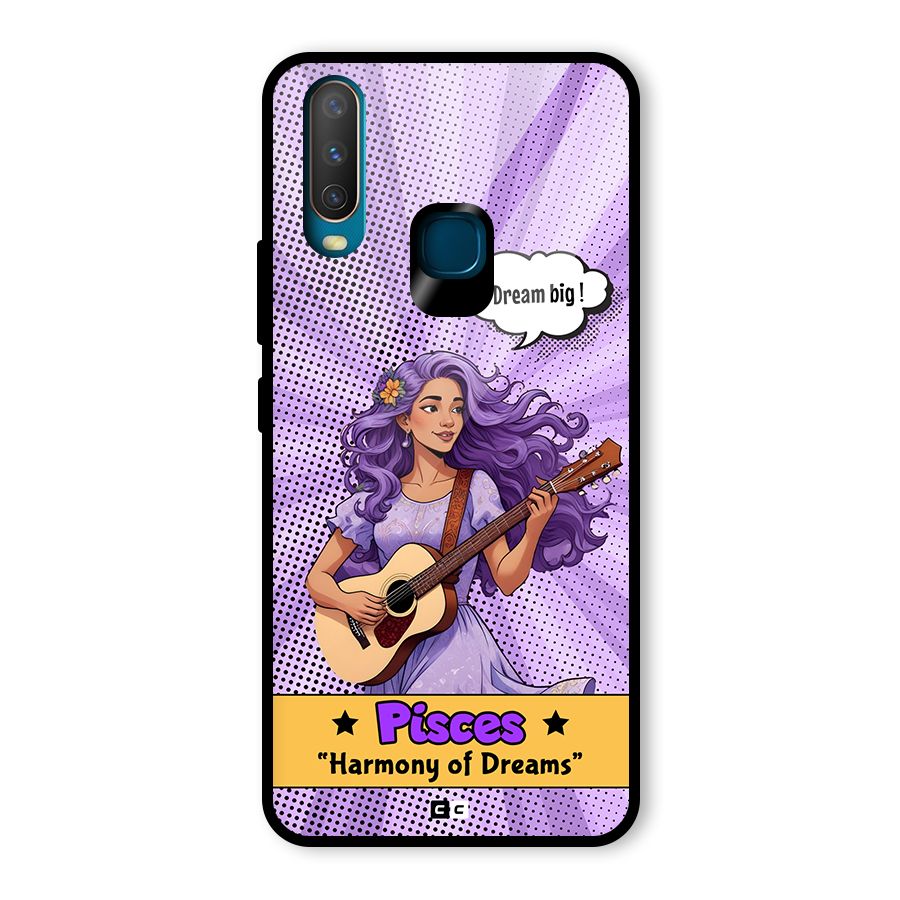 Pisces Dreams Glass Back Case for Vivo U10
