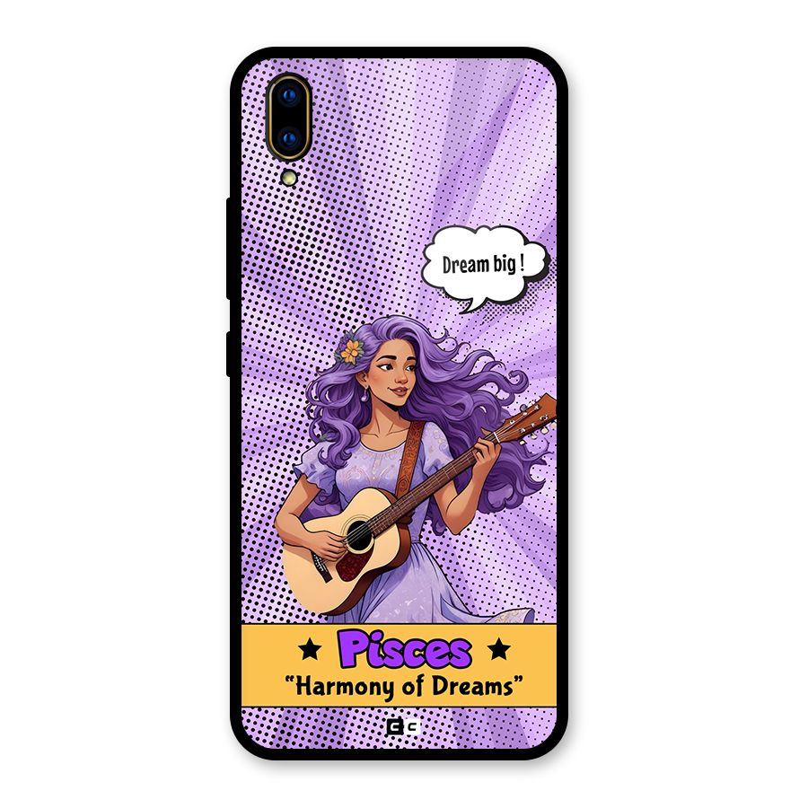 Pisces Dreams Glass Back Case for Vivo V11 Pro