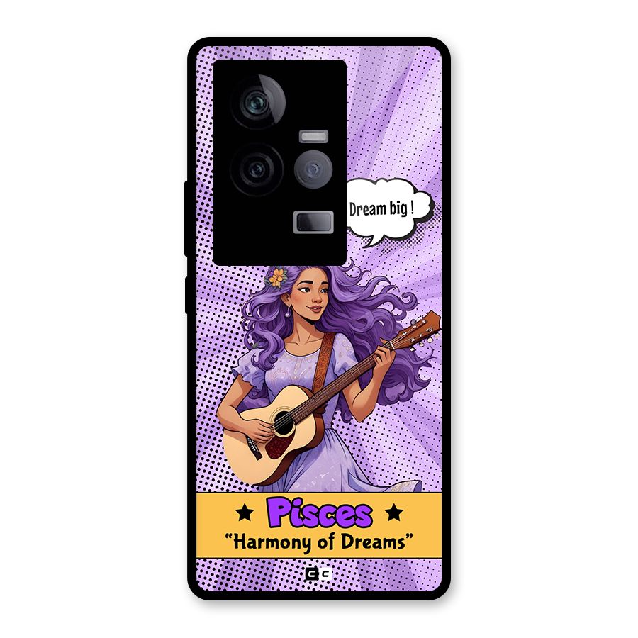 Pisces Dreams Glass Back Case for Vivo iQOO 11 5G