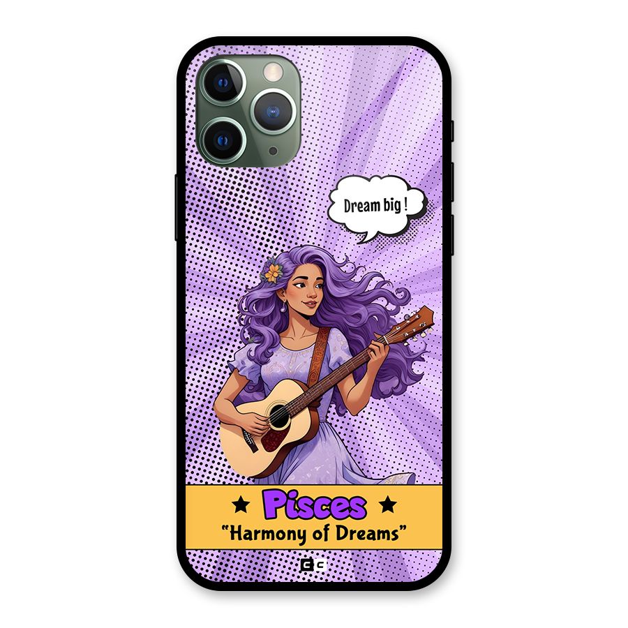 Pisces Dreams Glass Back Case for iPhone 11 Pro
