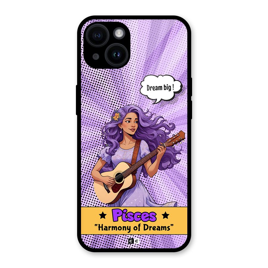 Pisces Dreams Glass Back Case for iPhone 14