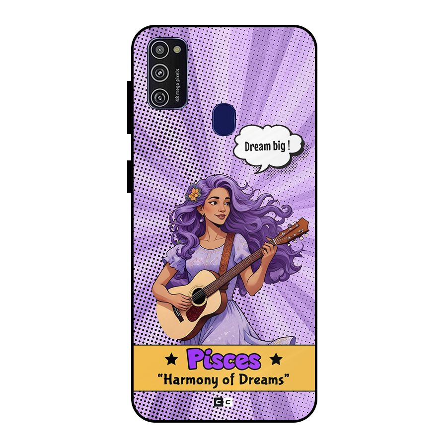 Pisces Dreams Metal Back Case for Galaxy M21