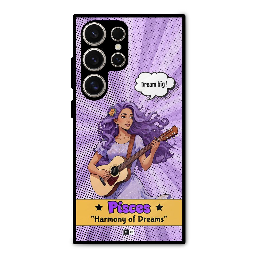 Pisces Dreams Metal Back Case for Galaxy S24 Ultra