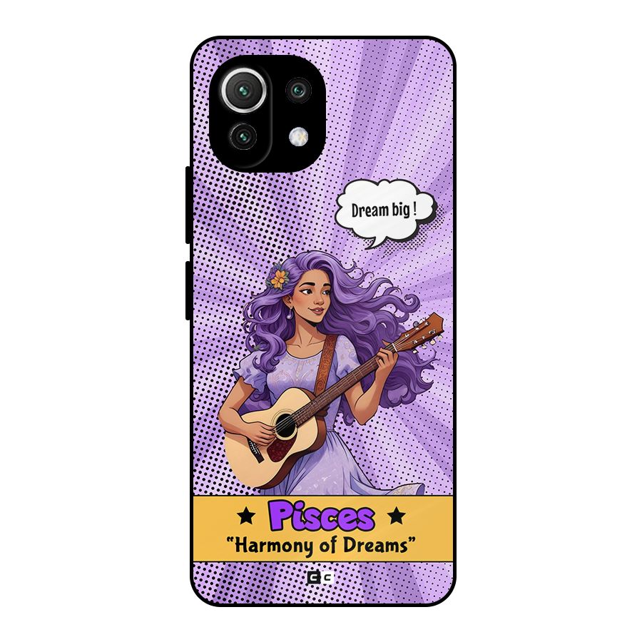 Pisces Dreams Metal Back Case for Mi 11 Lite NE 5G