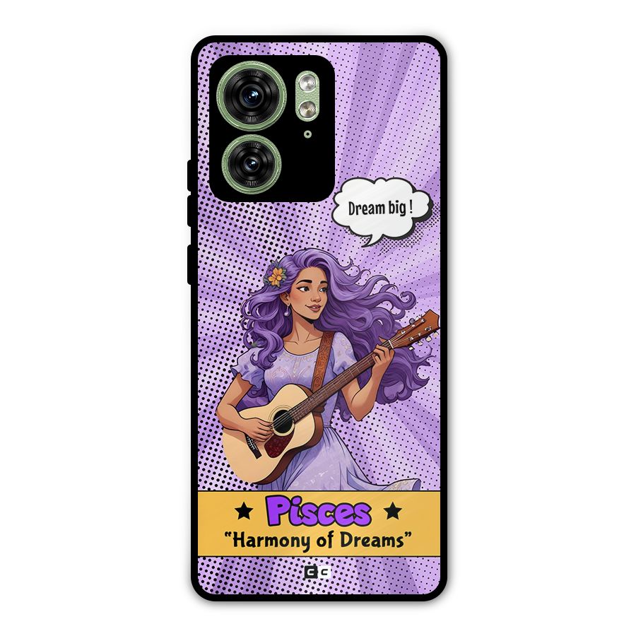 Pisces Dreams Metal Back Case for Motorola Edge 40 5G