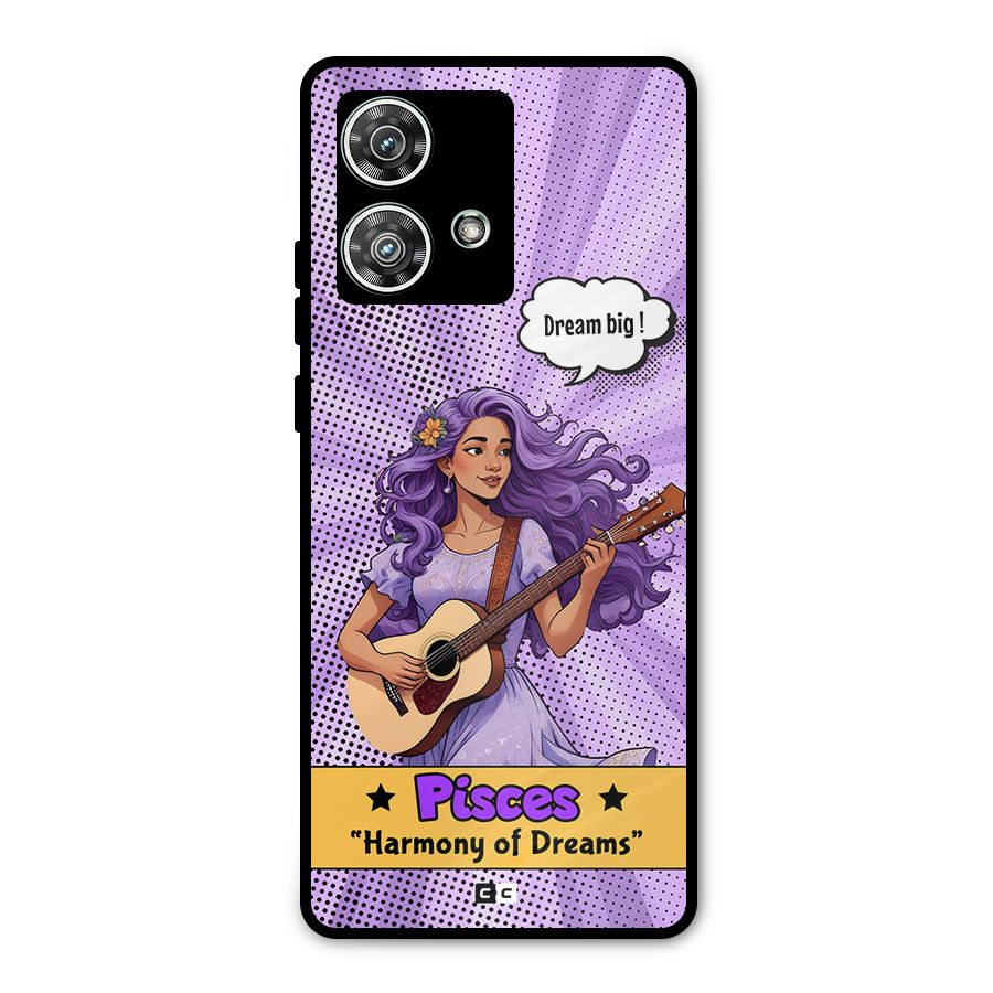 Pisces Dreams Metal Back Case for Motorola Edge 40 Neo