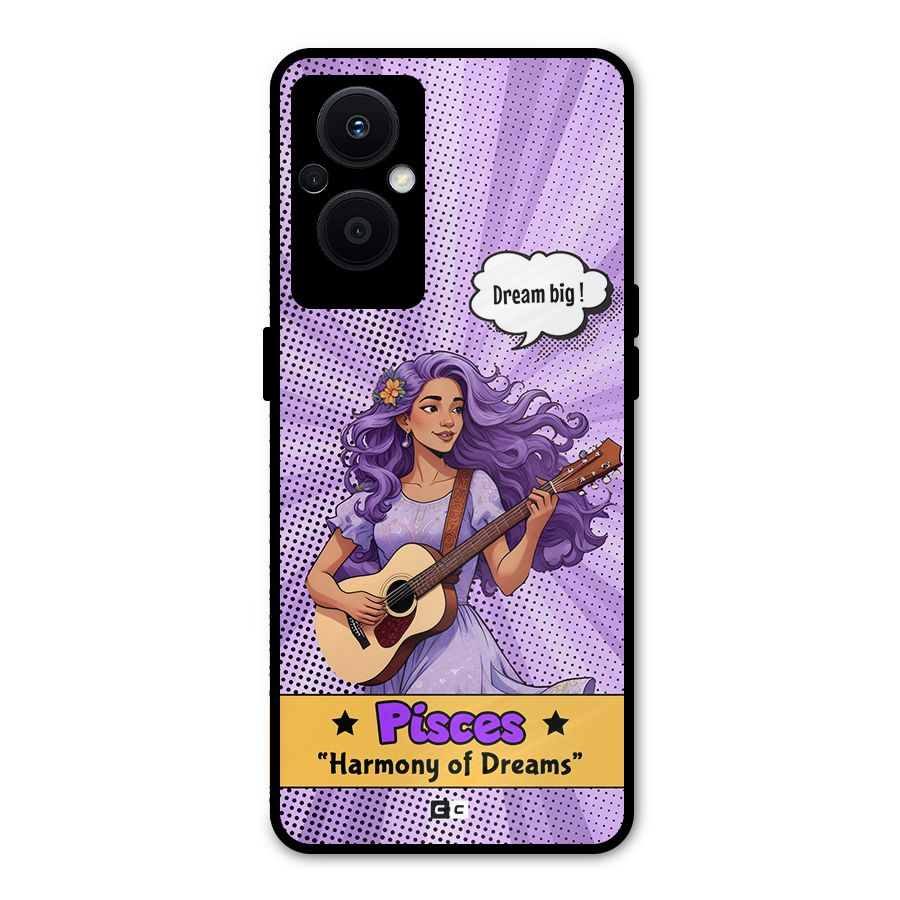 Pisces Dreams Metal Back Case for Oppo F21 Pro 5G