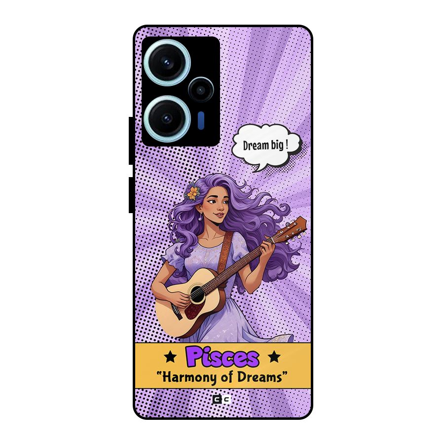 Pisces Dreams Metal Back Case for Poco F5