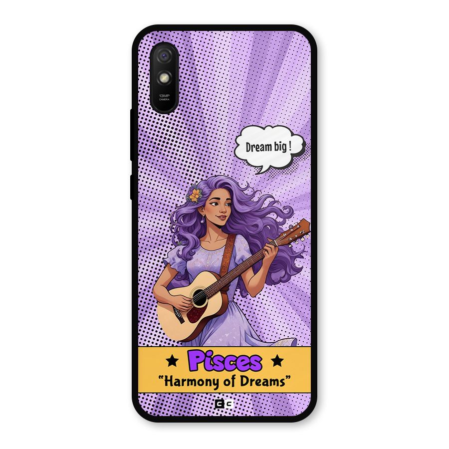 Pisces Dreams Metal Back Case for Redmi 9i