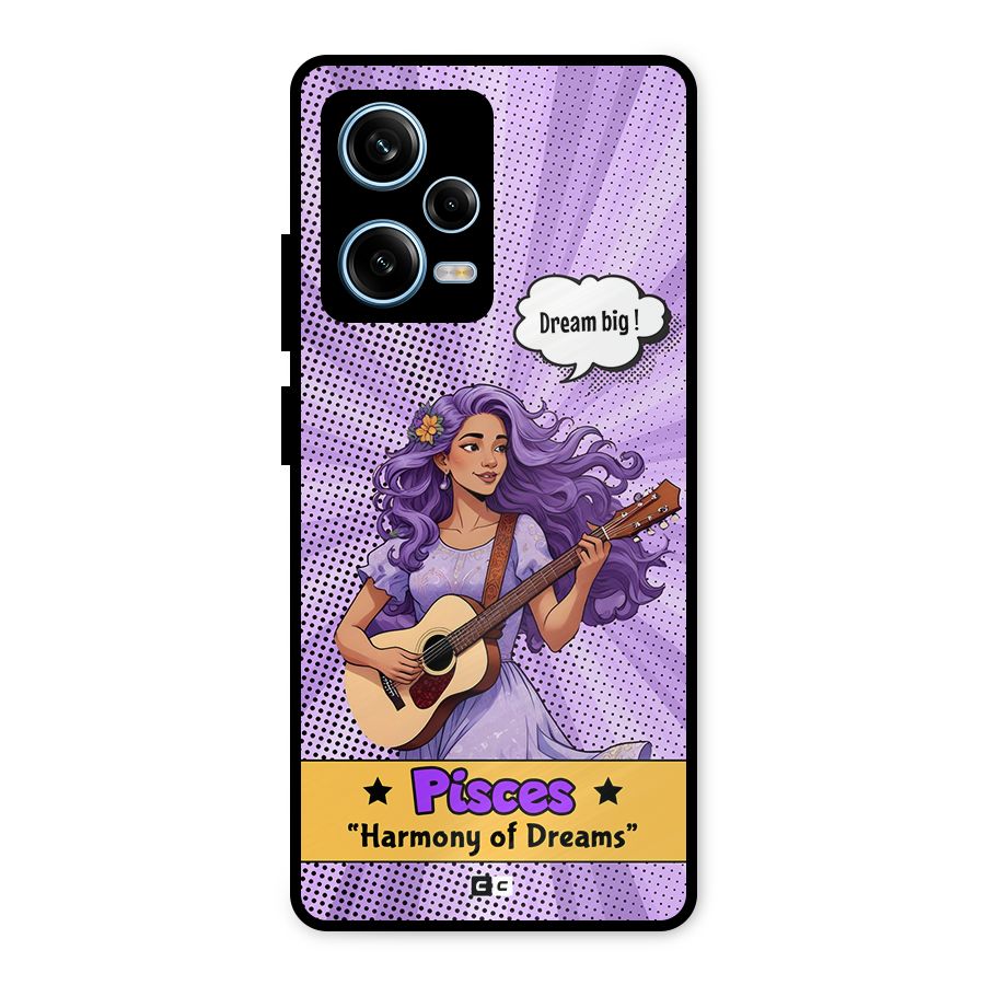 Pisces Dreams Metal Back Case for Redmi Note 12 Pro