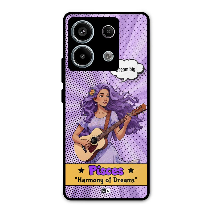 Pisces Dreams Metal Back Case for Redmi Note 13 Pro 5G
