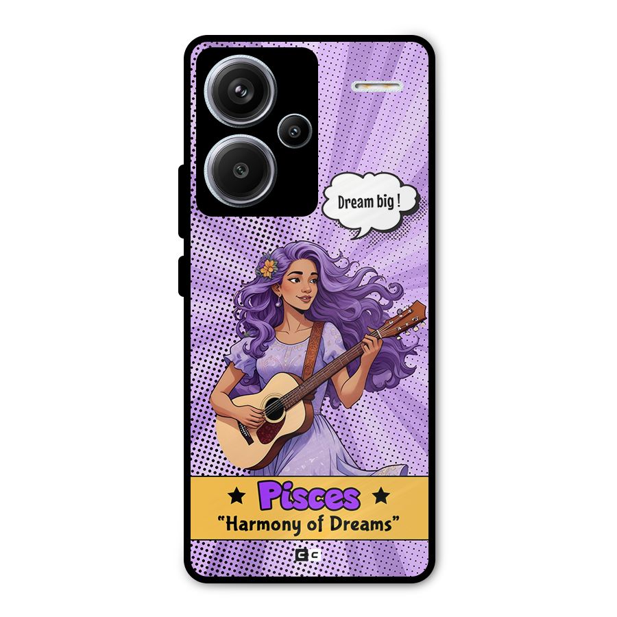 Pisces Dreams Metal Back Case for Redmi Note 13 Pro Plus