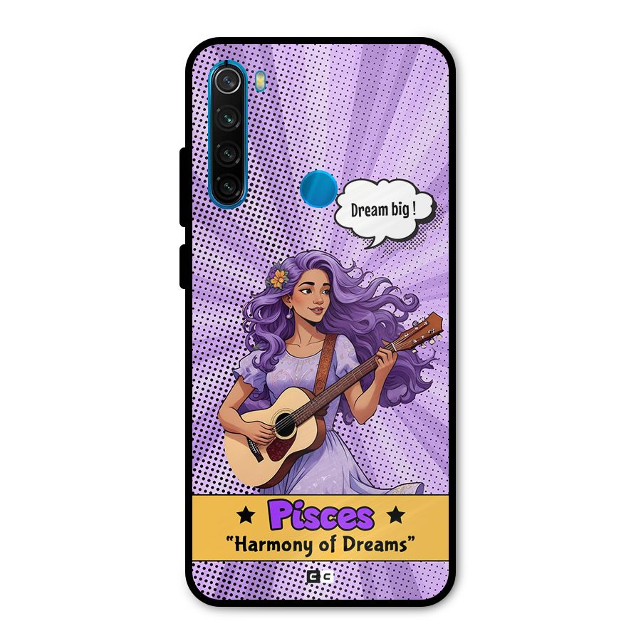 Pisces Dreams Metal Back Case for Redmi Note 8