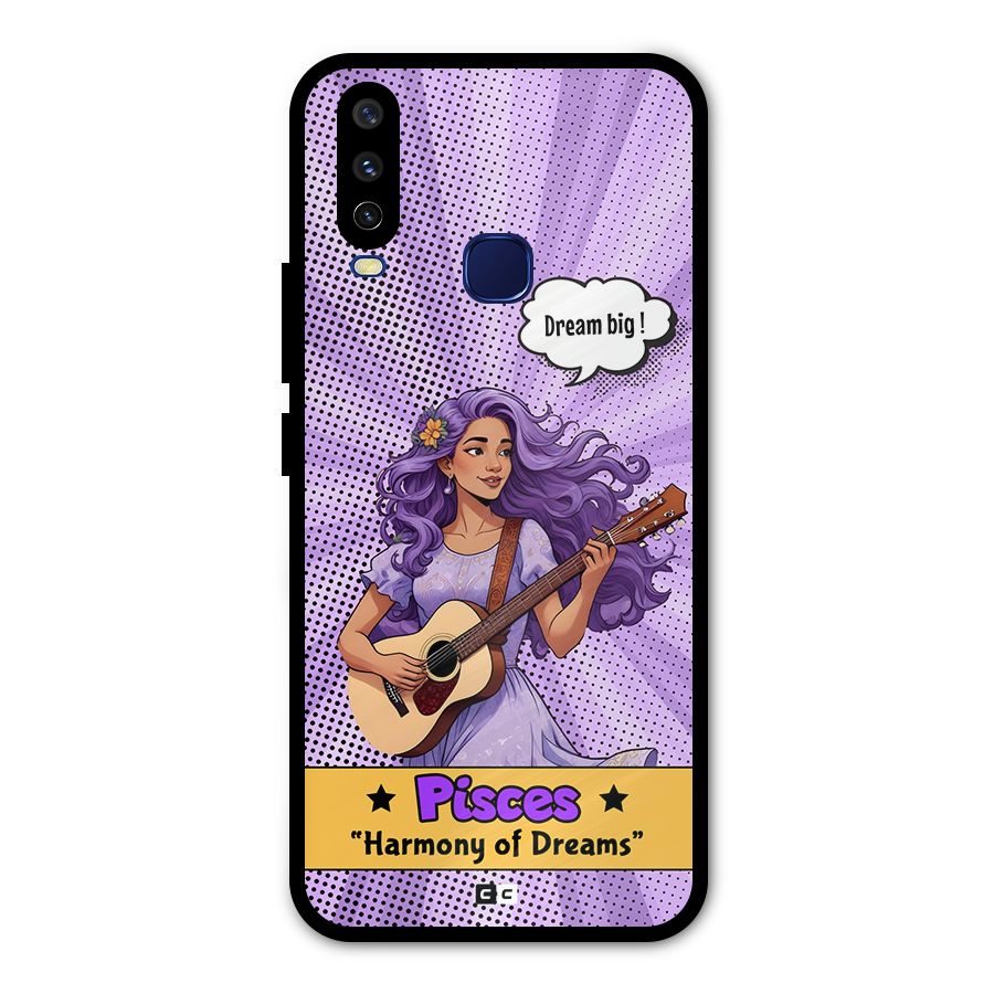 Pisces Dreams Metal Back Case for Vivo U10