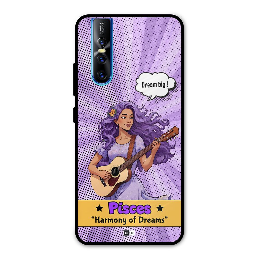 Pisces Dreams Metal Back Case for Vivo V15 Pro