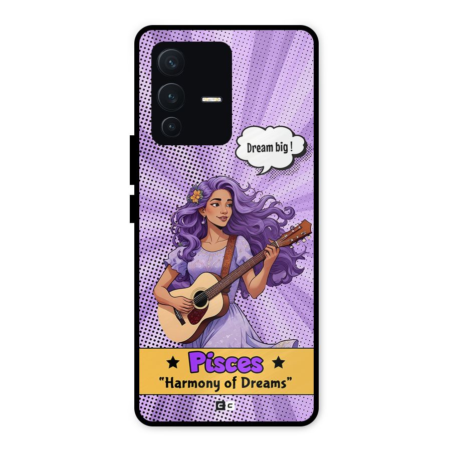 Pisces Dreams Metal Back Case for Vivo V23 5G