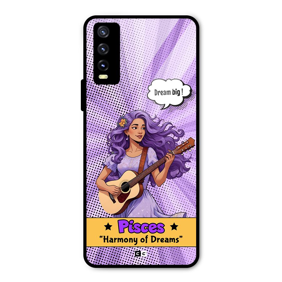 Pisces Dreams Metal Back Case for Vivo Y20