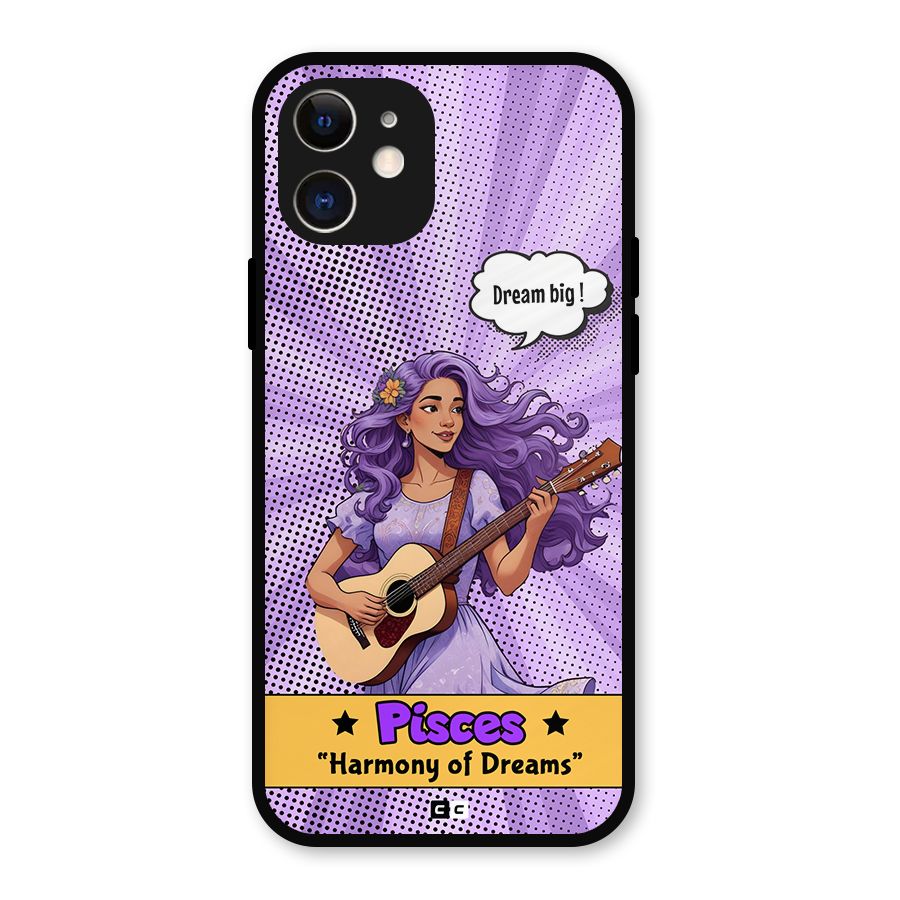 Pisces Dreams Metal Back Case for iPhone 12