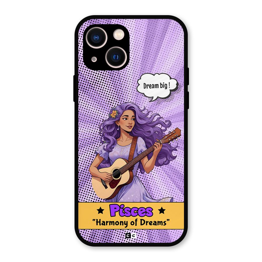 Pisces Dreams Metal Back Case for iPhone 13