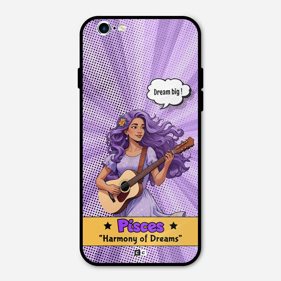Pisces Dreams Metal Back Case for iPhone 6 6s