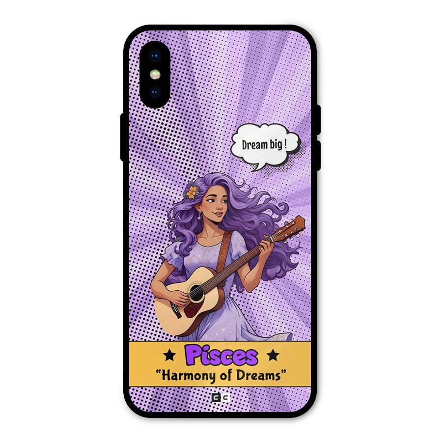 Pisces Dreams Metal Back Case for iPhone XS