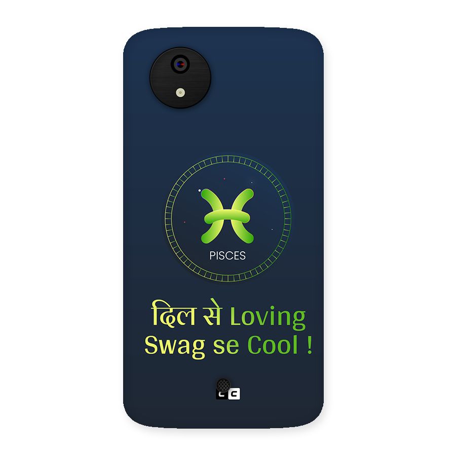 Pisces Swag Back Case for Canvas A1  AQ4501