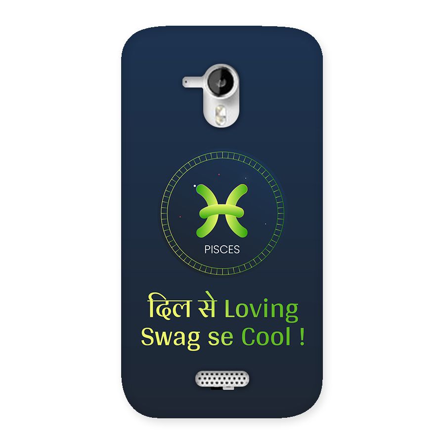 Pisces Swag Back Case for Canvas HD A116