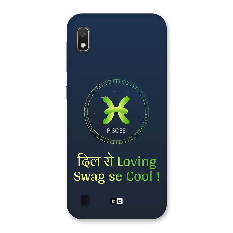 Pisces Swag Back Case for Galaxy A10
