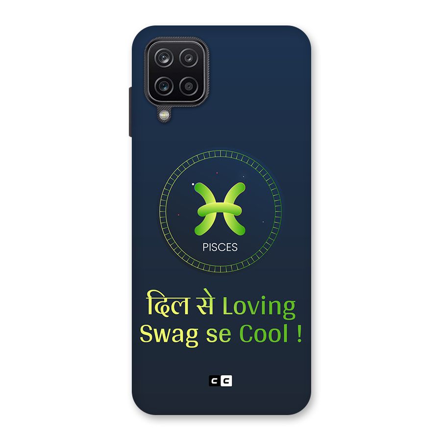Pisces Swag Back Case for Galaxy A12