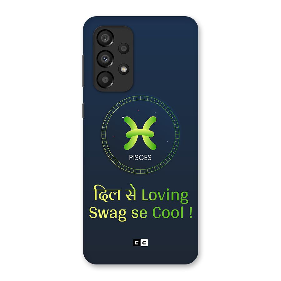 Pisces Swag Back Case for Galaxy A33 5G