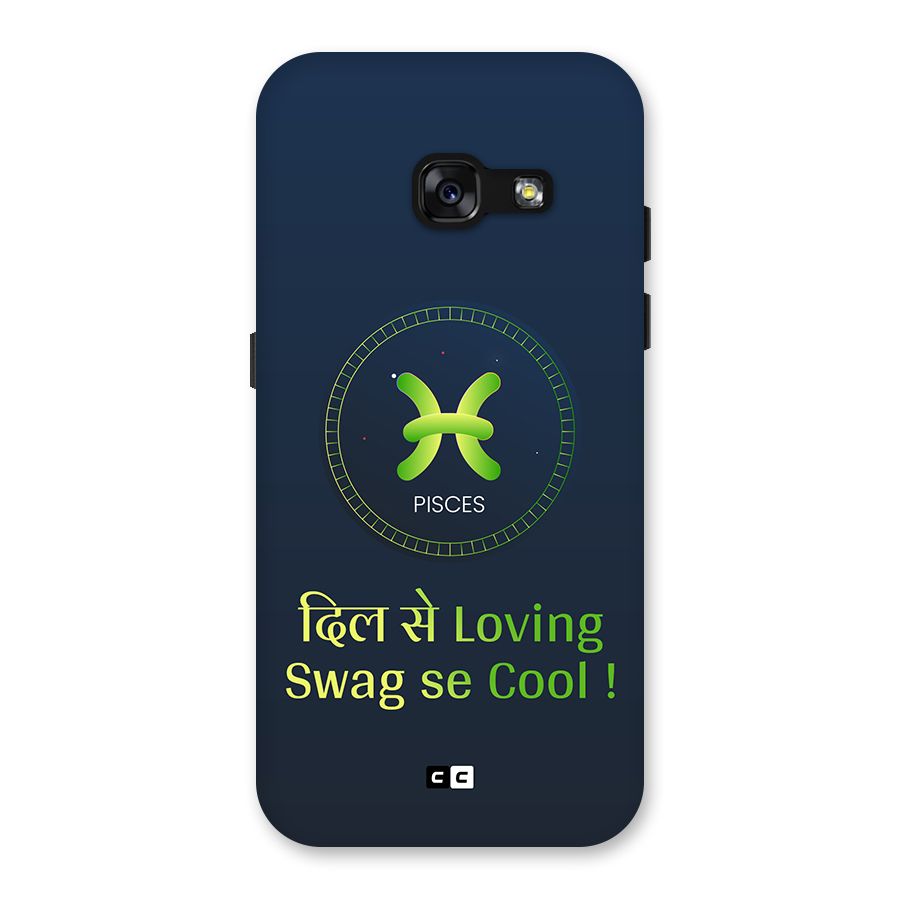 Pisces Swag Back Case for Galaxy A3 (2017)