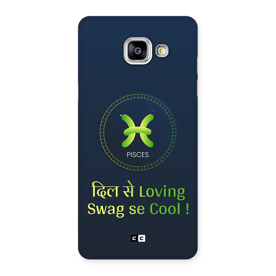 Pisces Swag Back Case for Galaxy A5 (2016)