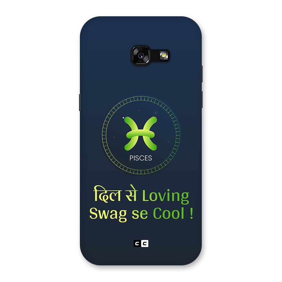 Pisces Swag Back Case for Galaxy A5 2017
