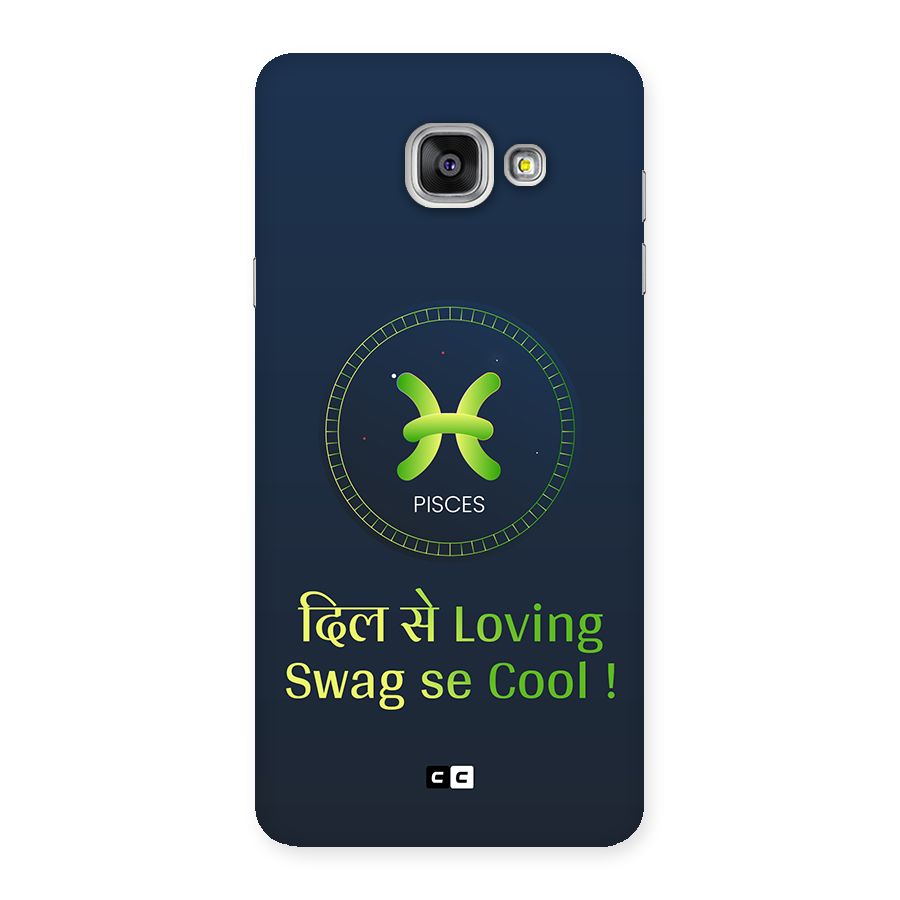Pisces Swag Back Case for Galaxy A7 (2016)