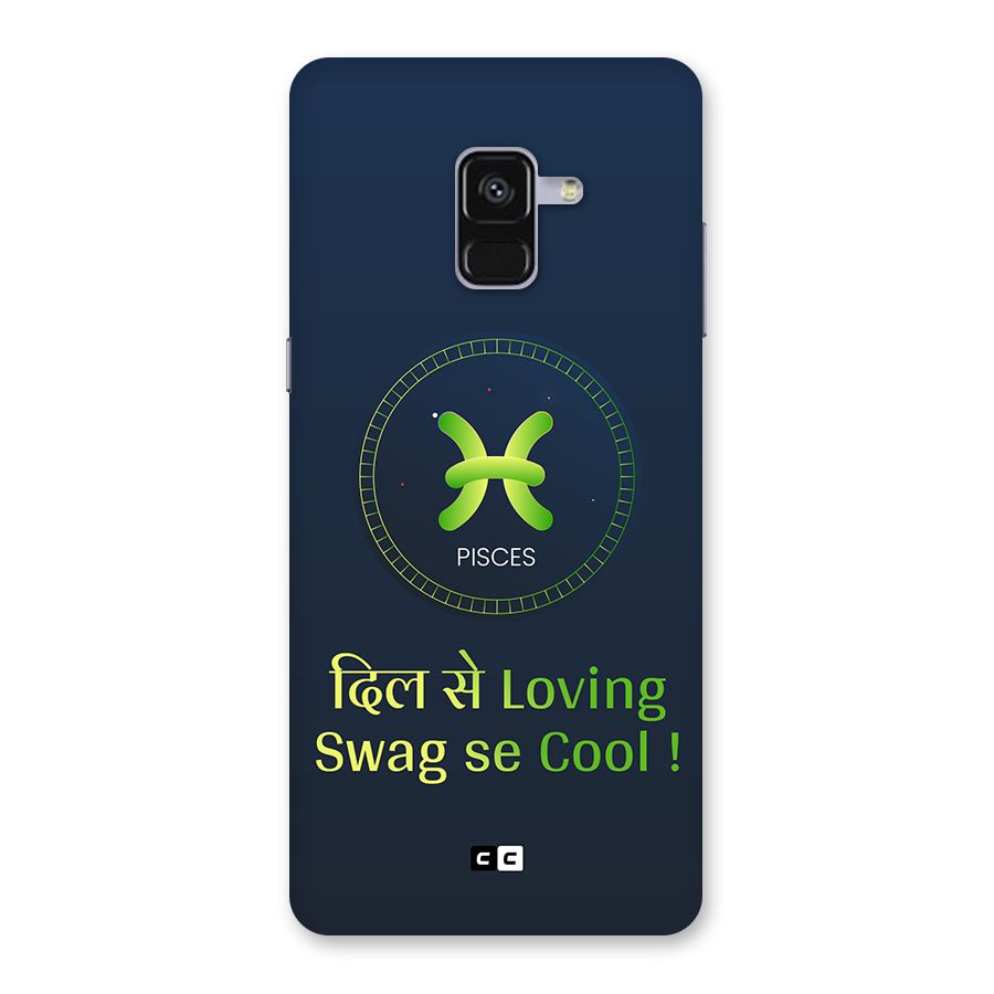 Pisces Swag Back Case for Galaxy A8 Plus
