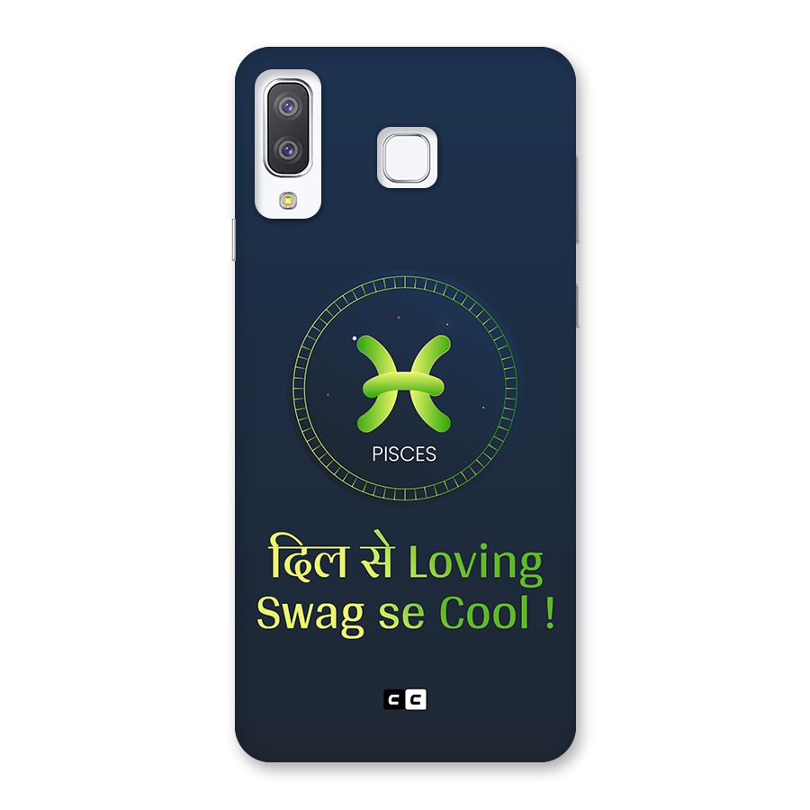 Pisces Swag Back Case for Galaxy A8 Star