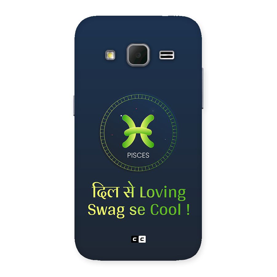 Pisces Swag Back Case for Galaxy Core Prime
