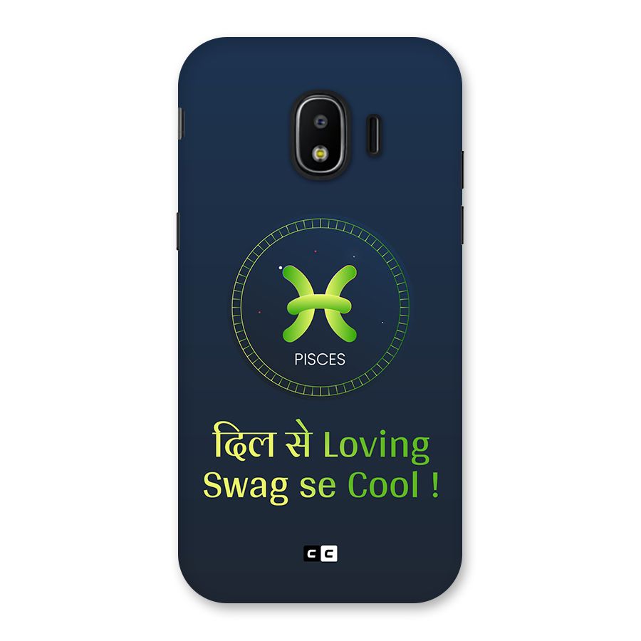 Pisces Swag Back Case for Galaxy J2 Pro 2018