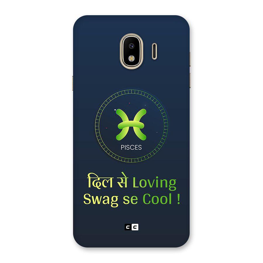 Pisces Swag Back Case for Galaxy J4