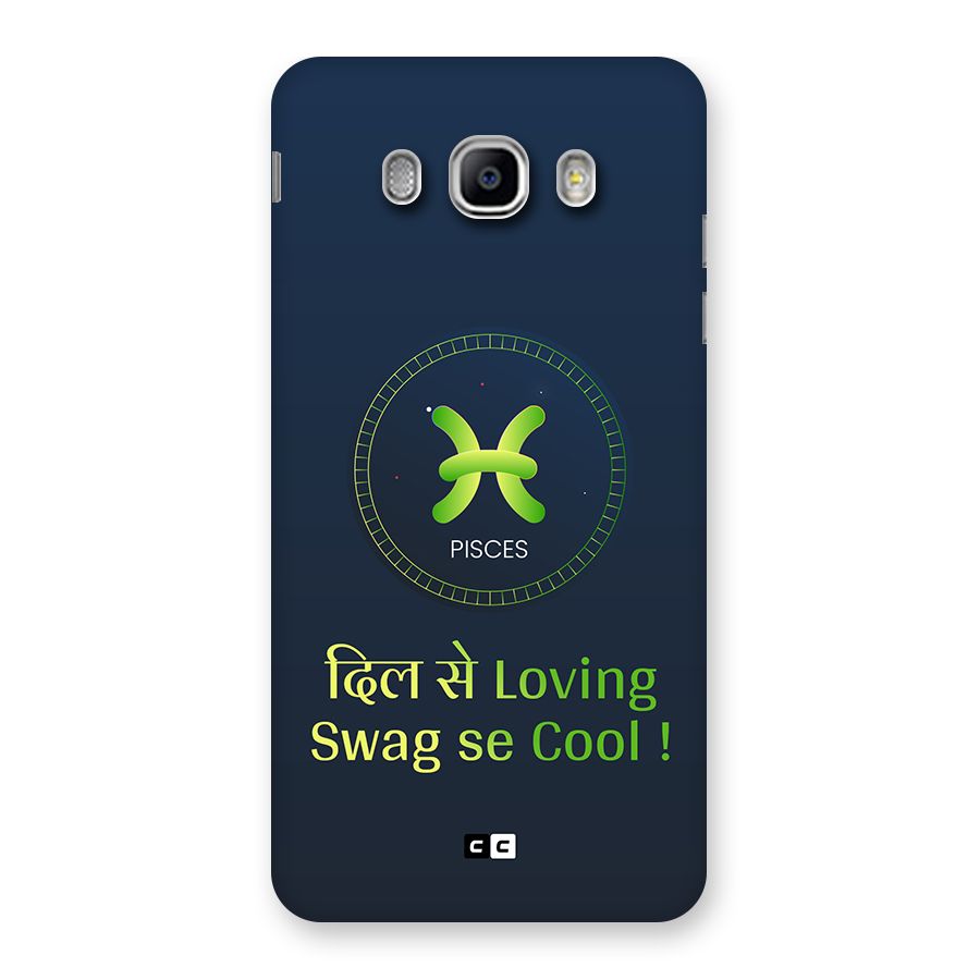 Pisces Swag Back Case for Galaxy J5 2016
