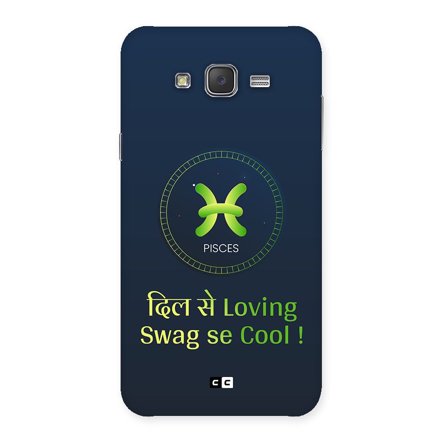 Pisces Swag Back Case for Galaxy J7