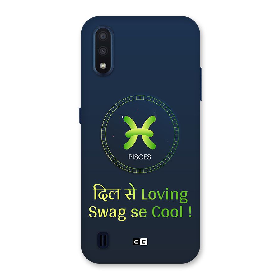 Pisces Swag Back Case for Galaxy M01