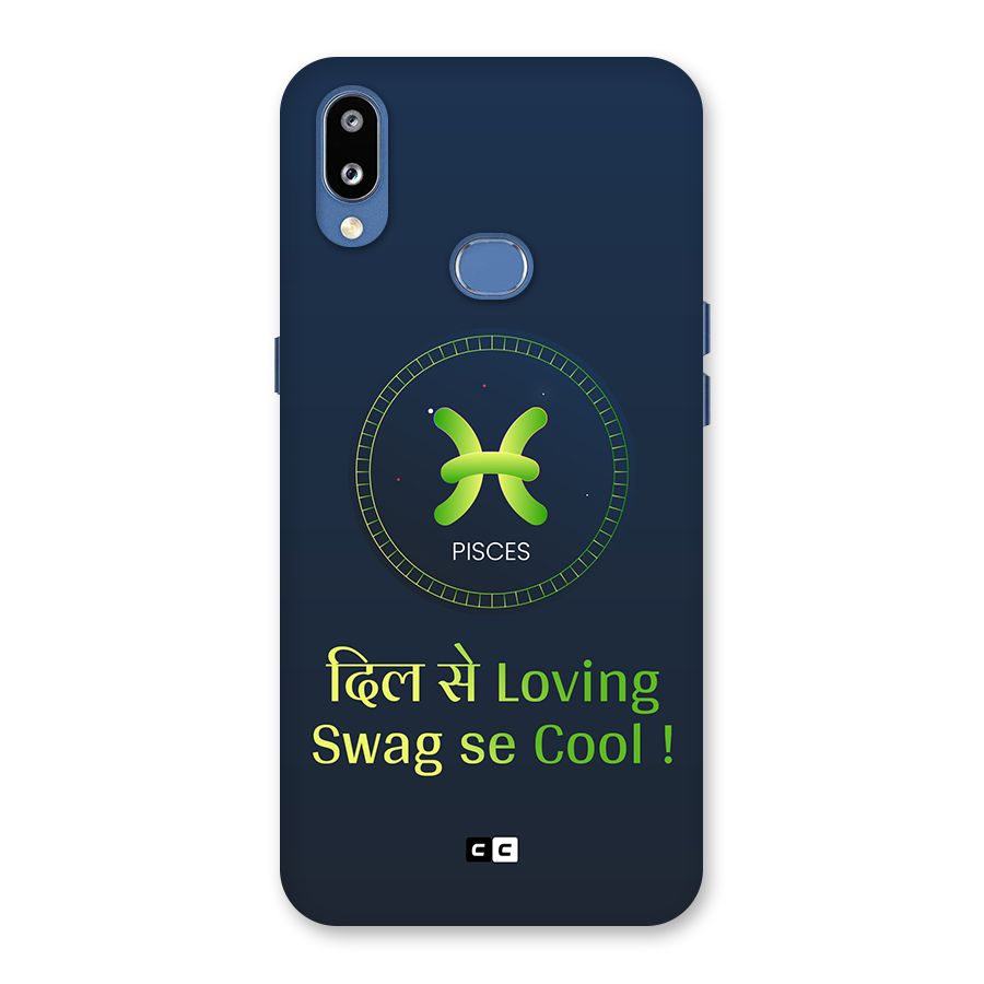 Pisces Swag Back Case for Galaxy M01s