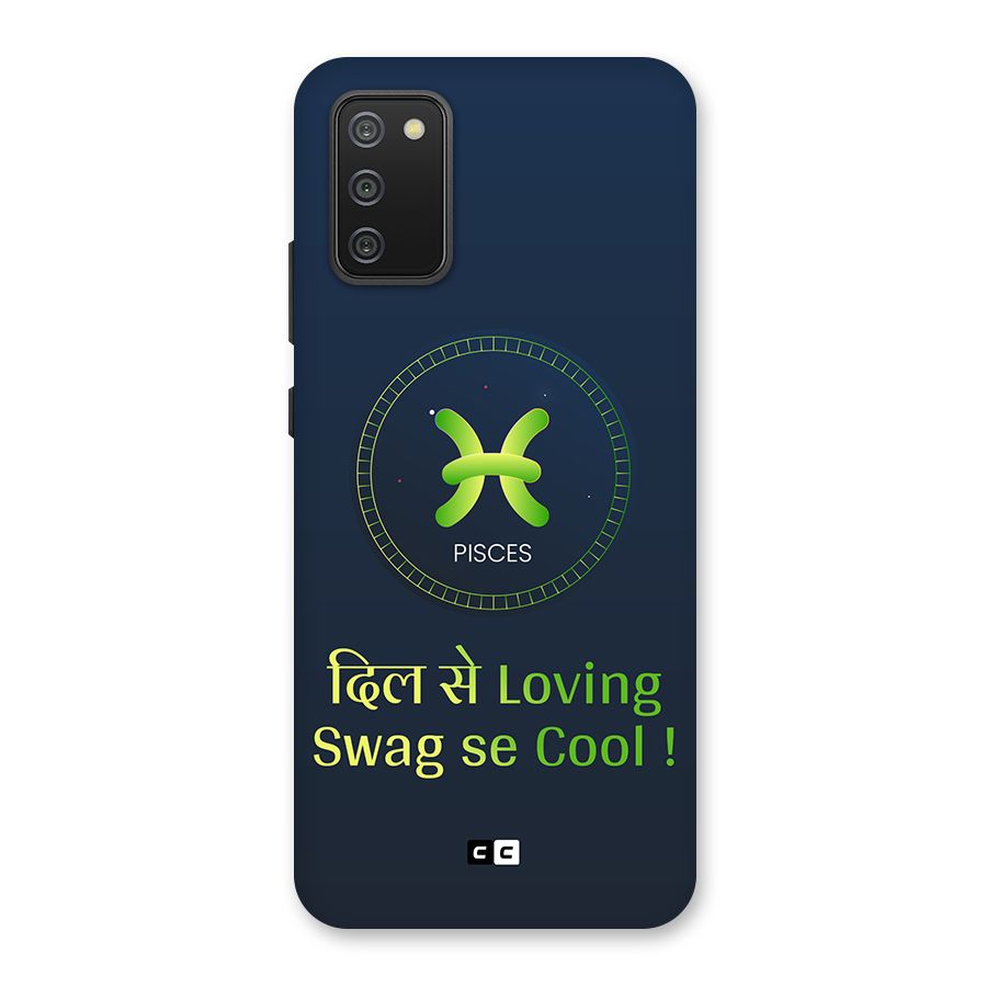 Pisces Swag Back Case for Galaxy M02s